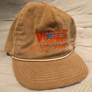 UT Tennessee Vols Vintage Corduroy Hat SEC Champs